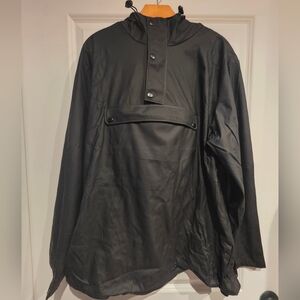 Men's KuwallaTee Black Rain Jacket - Size Medium
